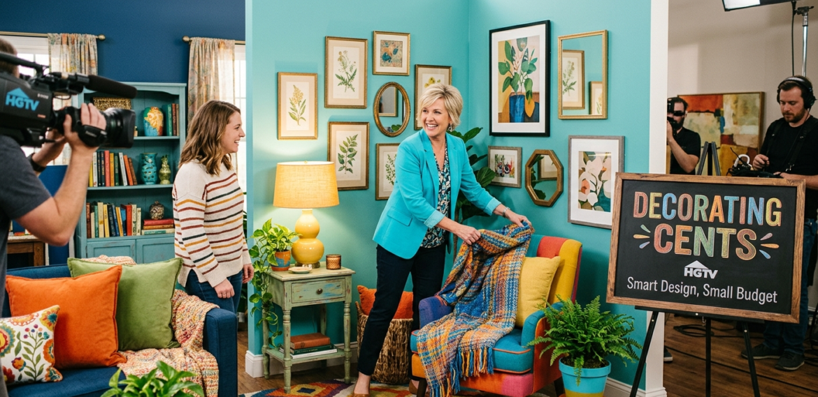 Decorating Cents: The Colorful HGTV Show That Proved Great Design Doesn’t Need a Big Budget