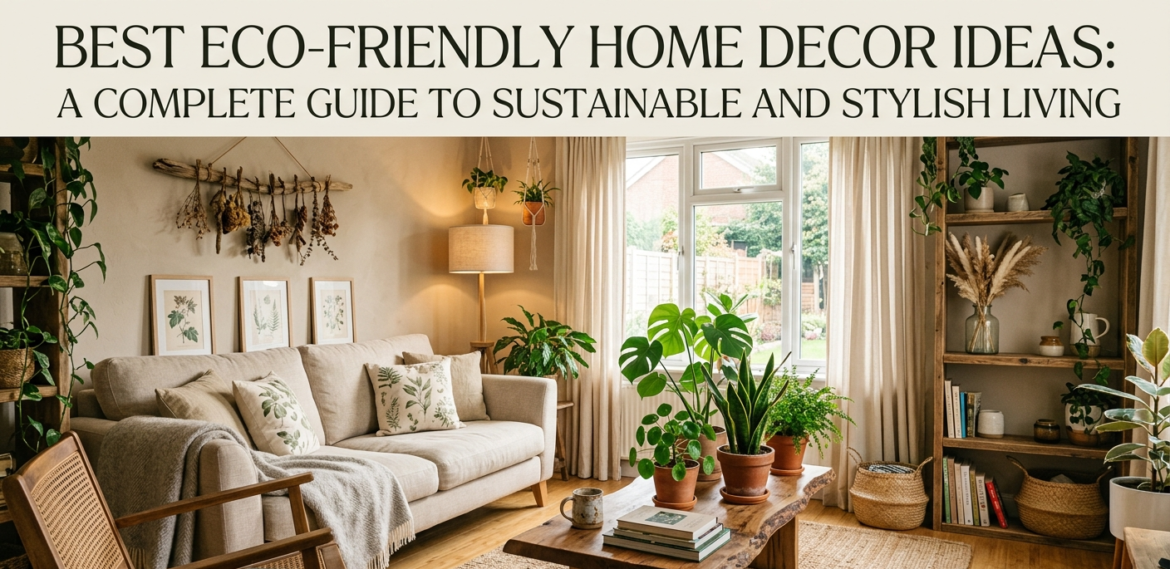 Best Eco-Friendly Home Decor Ideas: A Complete Guide to Sustainable and Stylish Living