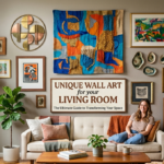 unique wall art for living room