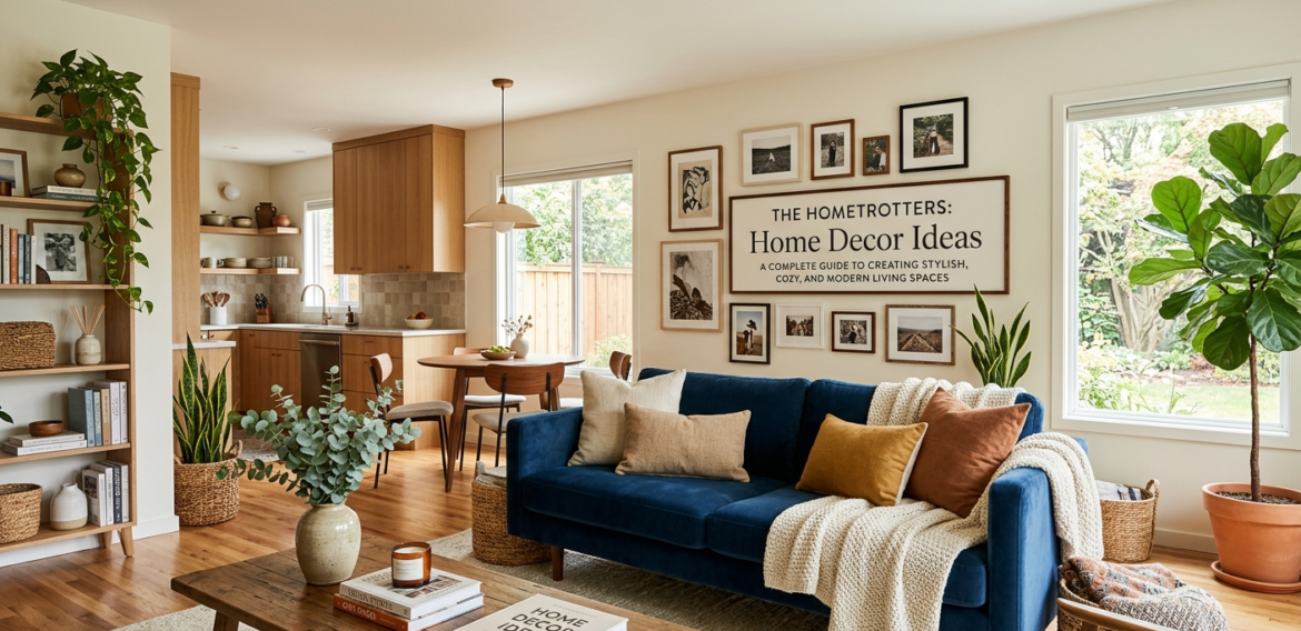 Home Decor Ideas TheHometrotters: A Complete Guide to Creating Stylish, Cozy, and Modern Living Spaces